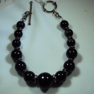 Black Tiger Eye & Sterling Silver Reiki Infused
